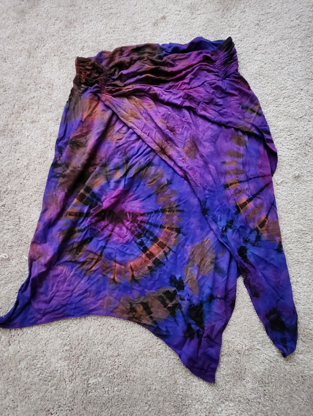 Blue Gecko Tiedye Skirt